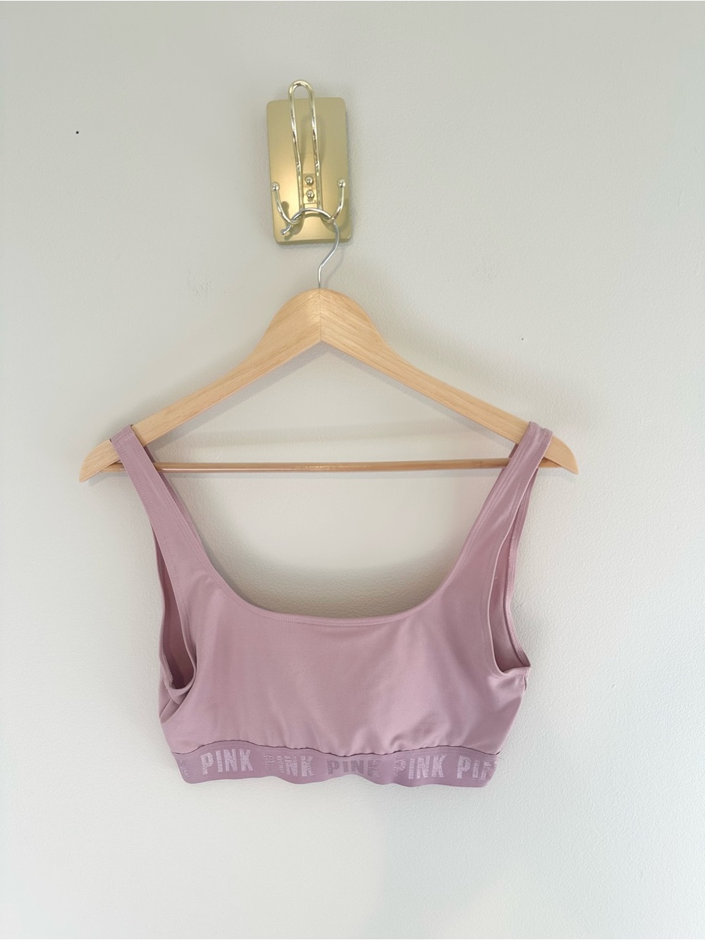 Victoria’s Secret PINK Ultimate Mauve Sports Bra Bralette M
